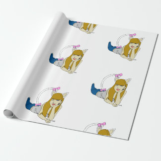 catgirl wrapping paper