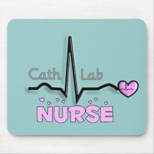 Cath Lab Nurse Gifts Mouse Mat