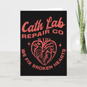 Cath Lab Repair Co Funny Valentine Day Cath Lab Nu Card