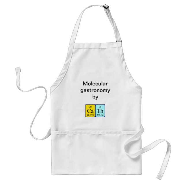 Cath periodic table name apron (Front)
