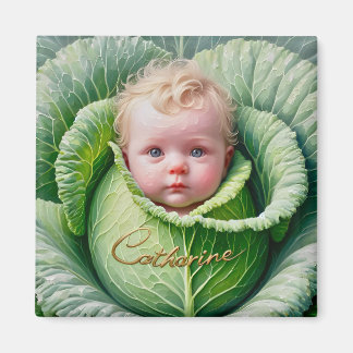 CATHARINE ~ In the Cabbage Patch ~  Magnet