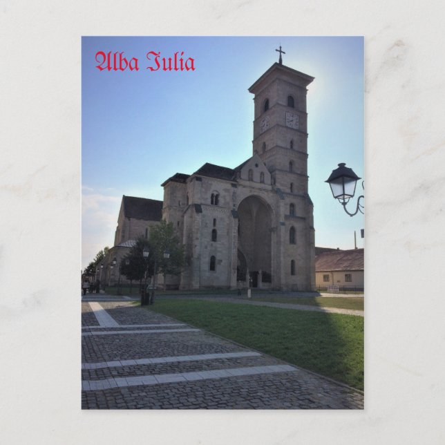 Cathedral - Alba Iulia Postcard (Front)