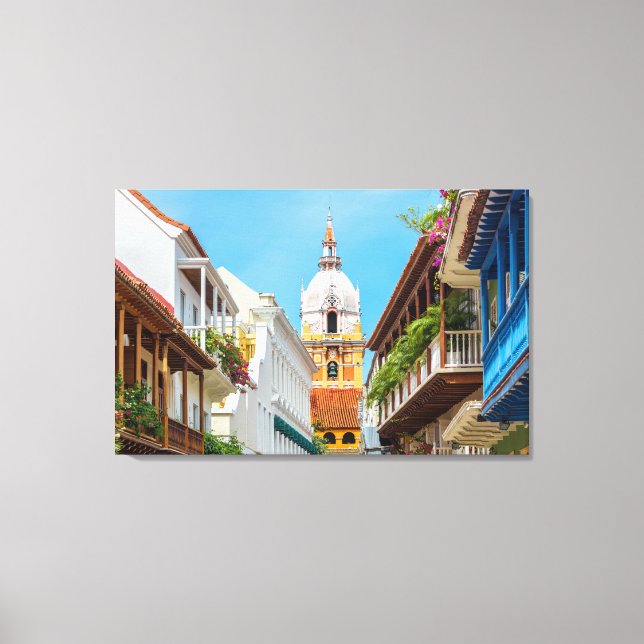 Cathedral and Balconies Canvas Print (Front)