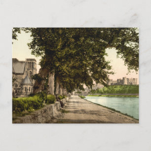 Cathedral and Castle, Inverness, Scotland Postcard