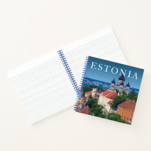 Cathedral and Cityscape   Estonia Notebook