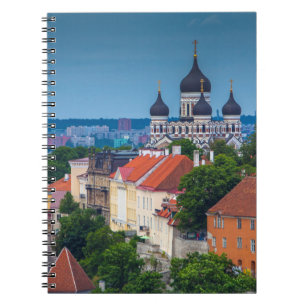 Cathedral and Cityscape   Estonia Notebook