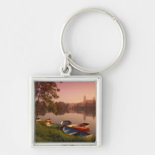 Cathedral and River Tormes, Salamanca, Castile Key Ring
