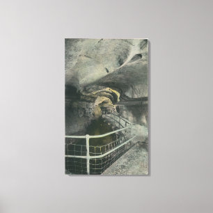 Cathedral Archway View of Pool of Siloam Canvas Print