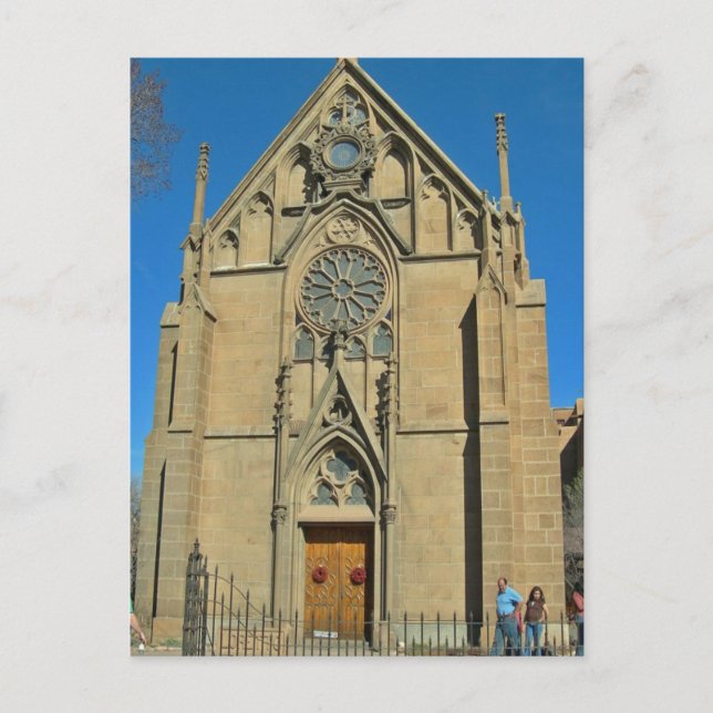 Cathedral Basilica of St. Francis Santa Fe NM 1 Postcard (Front)