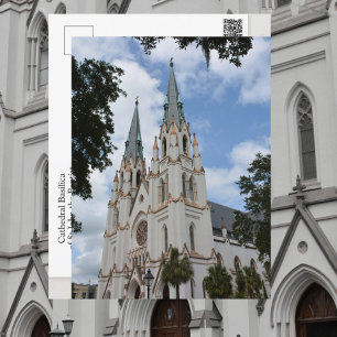 Cathedral Basilica of St John the Baptist Savannah Postcard