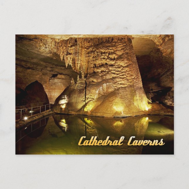 Cathedral Caverns State Park, Alabama Postcard (Front)