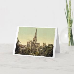 Cathedral, Chichester, England vintage Photochrom Card