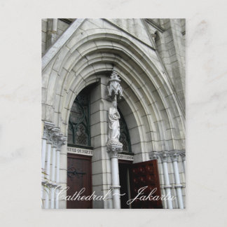 Cathedral Church Jakarta Indonesia Postcard