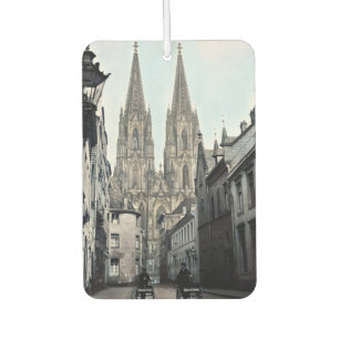 Cathedral Church of St Peter Cologne Germany 1910 Car Air Freshener