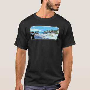 Cathedral Cove Coromandel New Zealand Kiwi Beach K T-Shirt
