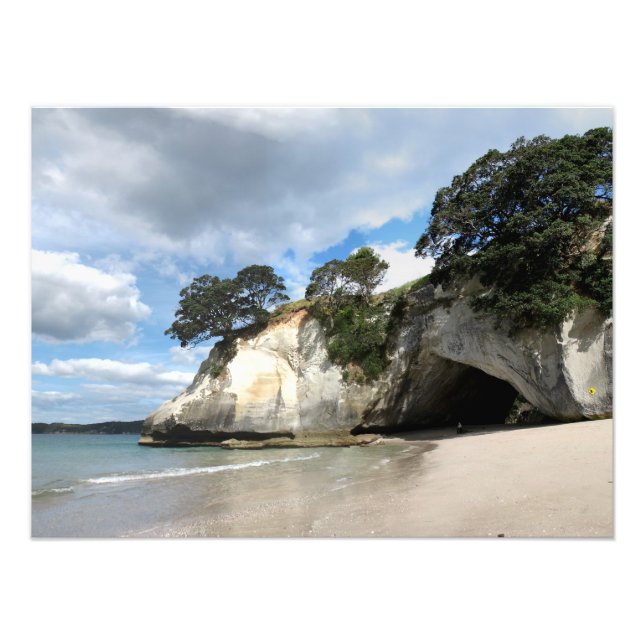 Cathedral Cove, Coromandel, New Zealand Photo Print (Front)