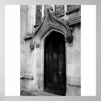 Cathedral Door Poster