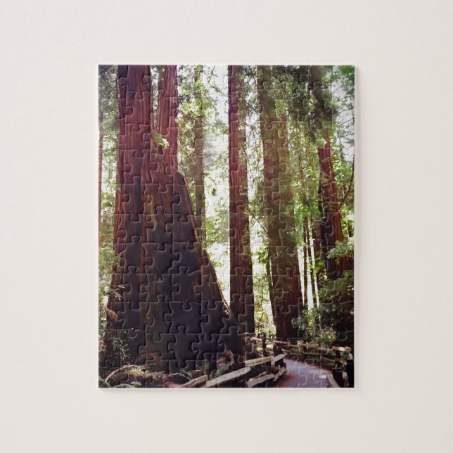 Cathedral Grove Jigsaw Puzzle (Vertical)