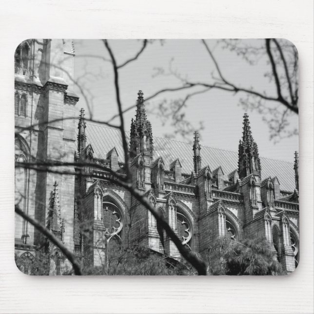 Cathedral in Spring Mouse Mat (Front)
