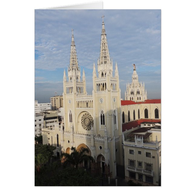 Cathedral in the Morning - Guayaquil - Ecuador (Front)