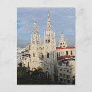 Cathedral in the Morning - Guayaquil - Ecuador Postcard