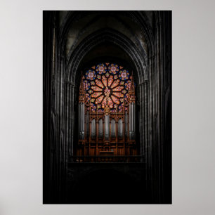 CATHEDRAL INTERIOR POSTER