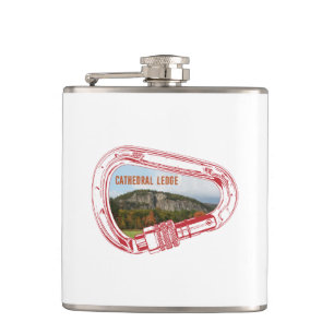 Cathedral Ledge Climbing Carabiner Hip Flask