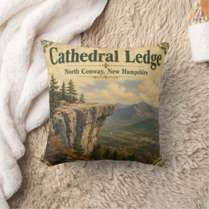 Cathedral Ledge North Conway New Hampshire Cushion