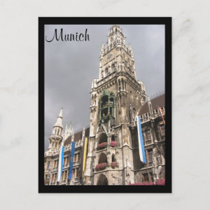 cathedral munich postcard