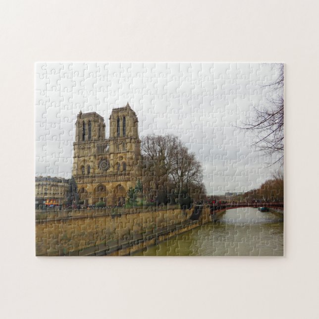 Cathedral Notre-Dame-de-Paris, France - Puzzle (Horizontal)