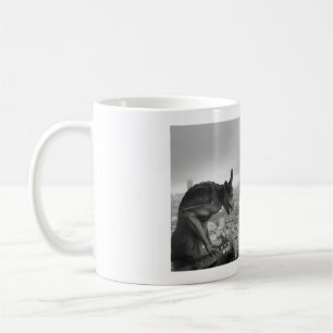 Cathedral Notre Dame gargoyle coffee mug