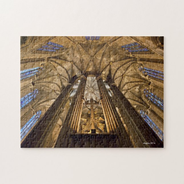 Cathedral of Barcelona, Spain Jigsaw Puzzle (Horizontal)