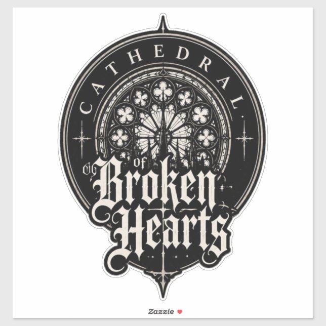 CATHEDRAL OF BROKEN HEARTS CATHEDRAL DECAL (Sheet)