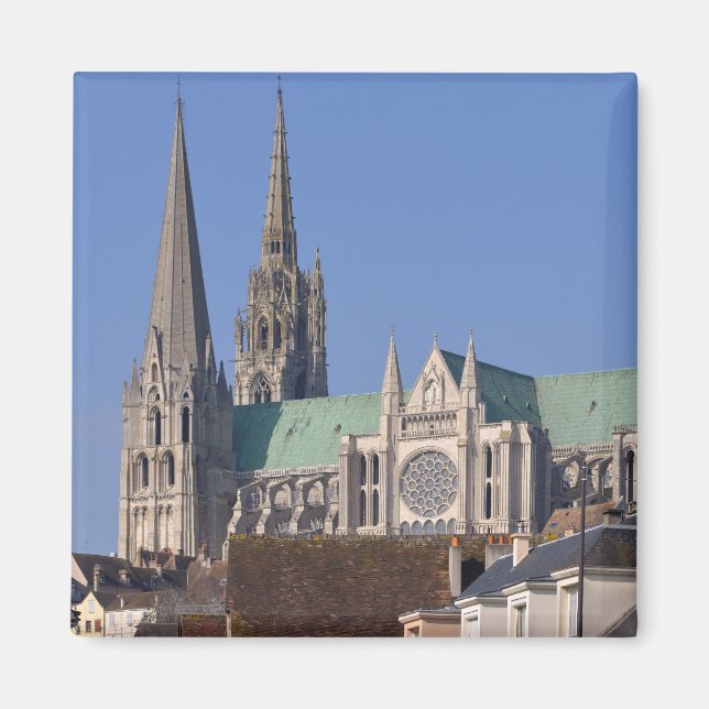 Cathedral of Chartres in France Magnet (Front)