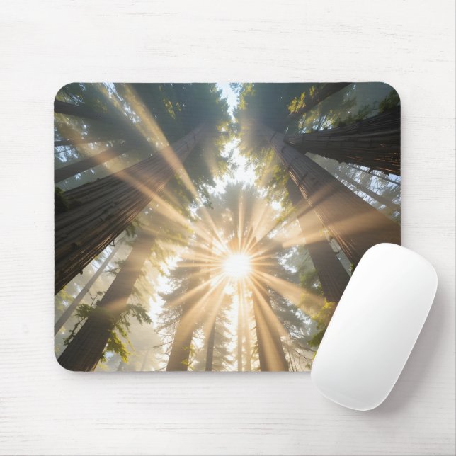 Cathedral of Giants Mouse Mat (With Mouse)