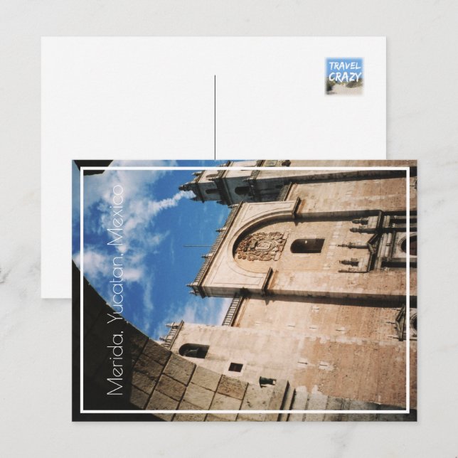 Cathedral of Merida, Yucatan, Mexico Postcard (Front/Back)