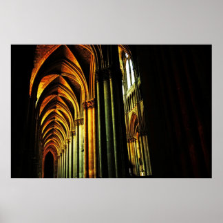 Cathedral of Reims Poster