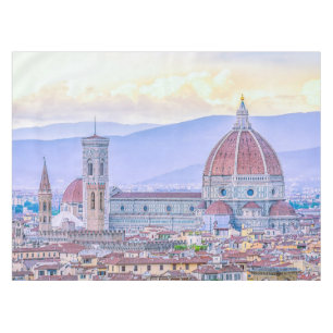 Cathedral of Santa Maria del Fiore Artwork Tablecloth