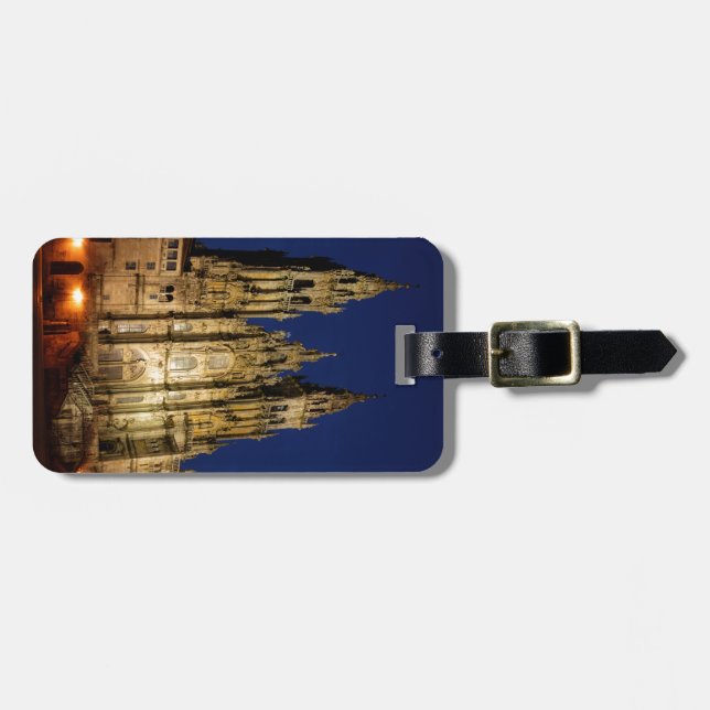 Cathedral of Santiago de Compostela Luggage Tag (Front Horizontal)