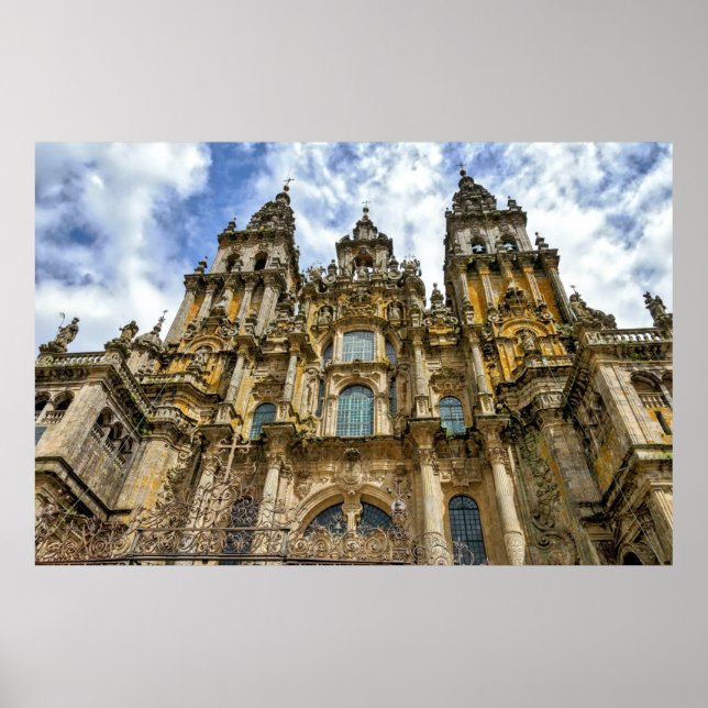 Cathedral of Santiago de Compostela Poster (Front)