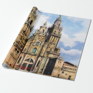 Cathedral of Santiago de Compostela (To Corunna) Wrapping Paper