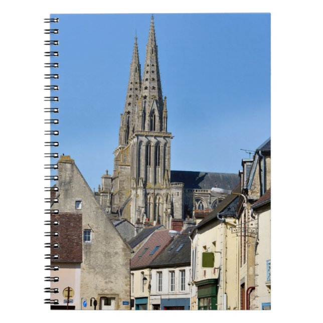 Cathedral of Sees in France  Poster Notebook (Front)