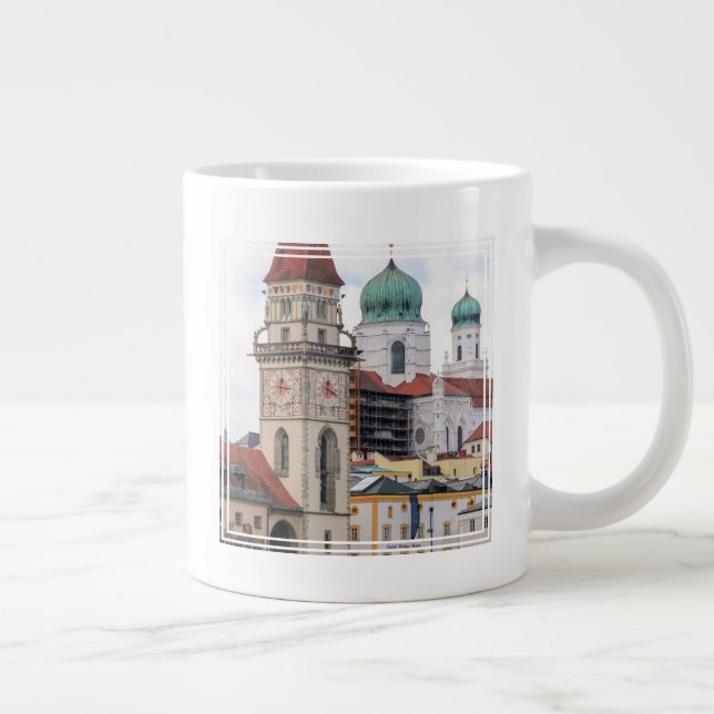 Cathedral of St. Stephan Large Coffee Mug (Right)