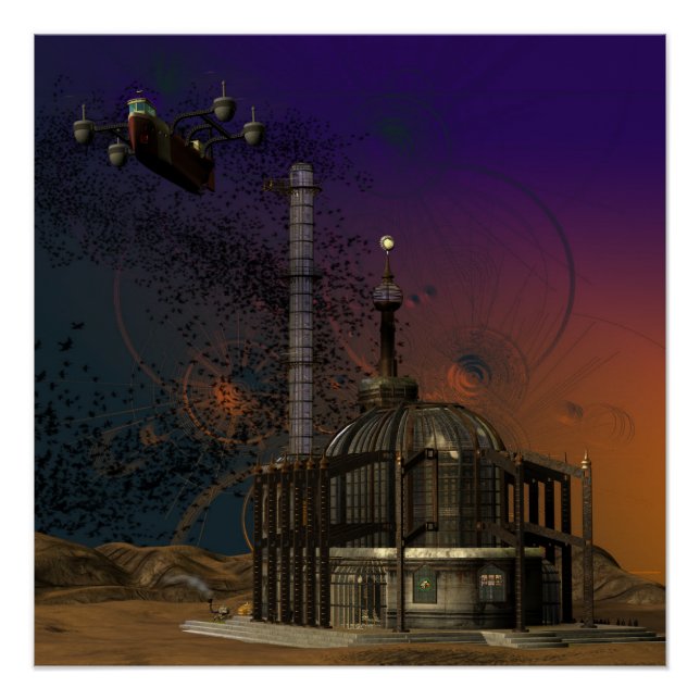 Cathedral of Steam Poster (Front)