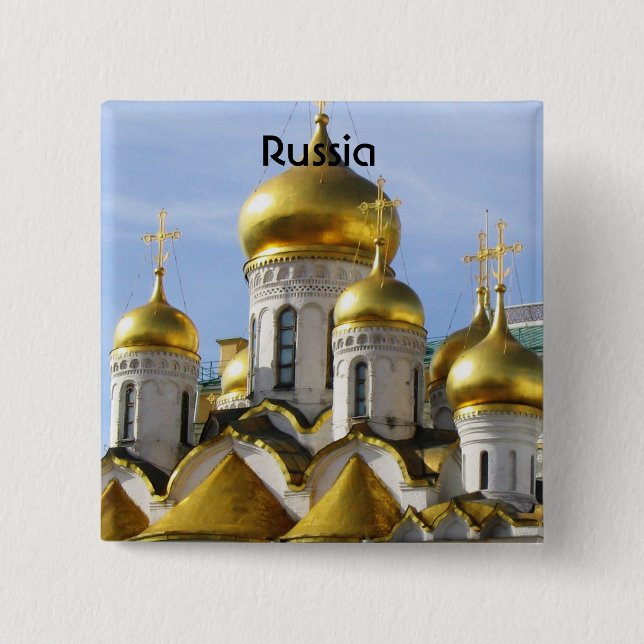 Cathedral of the Annunciation 15 Cm Square Badge (Front)