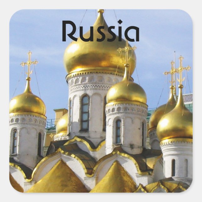 Cathedral of the Annunciation Square Sticker (Front)