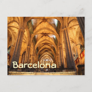 Cathedral of the Holy Cross and Saint Eulalia Postcard