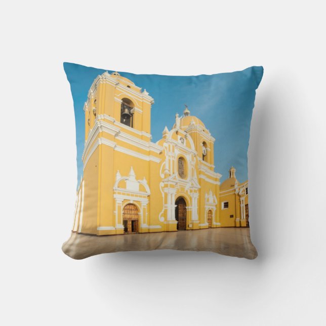 Cathedral Of Trujillo, Trujillo, Peru Cushion (Front)