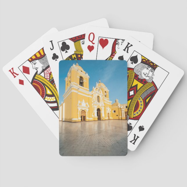 Cathedral Of Trujillo, Trujillo, Peru Playing Cards (Back)