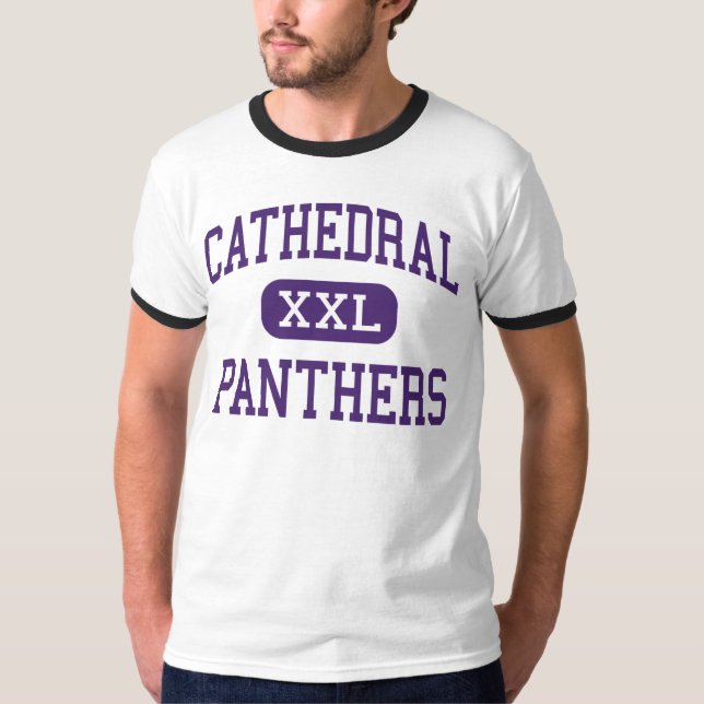 Cathedral - Panthers - High - Springfield T-Shirt (Front)